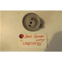 GE STOVE WB16T10033 Base Burner Asm Large USED PART