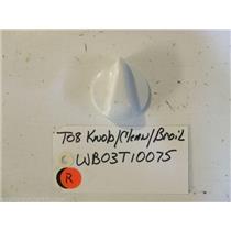 GE STOVE WB03T10075   T08 A Knob  used part