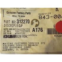 KENMORE KITCHENAID ROPER STOVE 312270 Y312270 98392  E CLIP   NEW IN BAG
