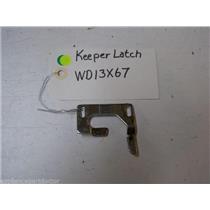HOTPOINT DISHWASHER WD13X67 LATCH KEEPER USED PART ASSEMBLY
