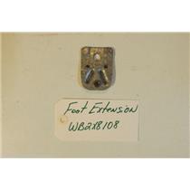 GE STOVE WB2X8108     Foot Extension   USED PART