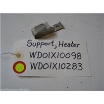 GE DISHWASHER WD01X10098 WD01X10283 SUPPORT HEATER USED PART ASSEMBLY