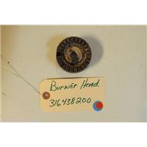 KENMORE STOVE 316438200  Burner  head   used