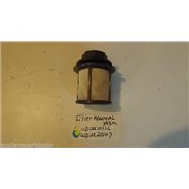 GE DISHWASHER WD12X10416  WD12X20107   Filter Manual used part