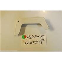 GE Stove  WB36T11042 Plate End Rt (wh) USED PART