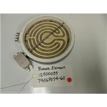 MAGIC CHEF OVEN 12500039 7406P074-60 ELEMENT W/ RECEPTACLE 6" USED PART