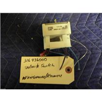 FRIDGIDAIRE KENMORE 316436000 INFINITE SWITCH SMALL BURNER USED PART F/S