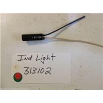 WHIRLPOOL STOVE 313102 Light, Ind USED PART