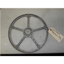 GE TOP LOAD WASHER WH07X10019 TRANSMISSION PULLEY USED PART ASSEMBLY