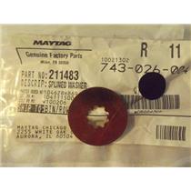 MAYTAG JENN AIR WASHER 211483  6-2114830 WASHER, SPLINED     NEW IN BAG
