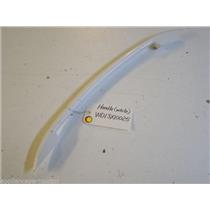 GE DISHWASHER WD13X10025 WH PROFILE HANDLE USED PART ASSEMBLY