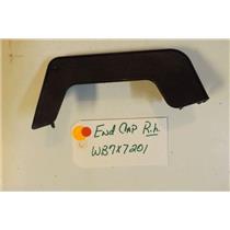GE STOVE WB7X7201 Cap End Lamp Rh used