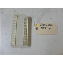 KENMORE DISHWASHER 3371710 VENT SCREEN USED PART ASSEMBLY