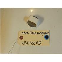 Whirlpool Washer   W10110045  Knob, Timer White/Gray small marks   used