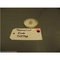 KENMORE REFRIGERATOR 943798 Thermostat Knob USED PART