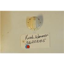 KENMORE Stove  316208105  Knob warmer     USED PART