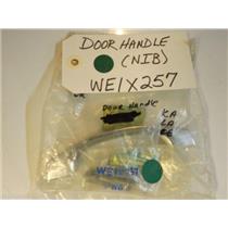 GE Dryer  WE1X257   DOOR HANDLE  NEW IN BOX