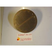 KENMORE STOVE 316498800 ELEMENT 100W 120V used