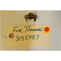 WHIRLPOOL STOVE 3195987 Fuse, Thermal used
