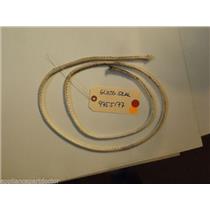 KITCHENAID STOVE 9755177 Seal, Glass   APPROX. 59.5" LONG  used part