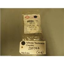 Whirlpool Kitchen Aid Washer 285743 Transmission Coupler  NEW IN BOX