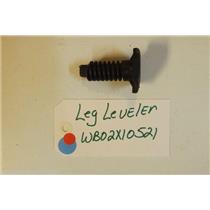 GE STOVE WB02X10521   Leg Leveler USED PART
