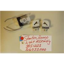 FRIGIDAIRE STOVE 3051223  316053200  Starter, Recp light used part