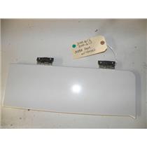 MAYTAG DRYER 31001656 31001653 OUTER RESERVOIR DOOR, LOWER HINGE "WHITE" USED