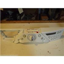 WHIRLPOOL WASHER W10180778   W10319815  W10164402 Panel, Control (white) used