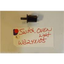 GE STOVE WB24X105 Switch, Oven Light  USED PART