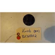 KENMORE STOVE 8272802  knob (blk) USED  PART