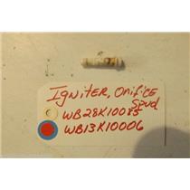 GE STOVE WB28K10085  WB13K10006 Igniter orifice spud    USED PART