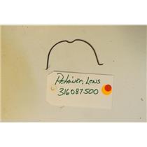 FRIGIDARE STOVE 316087500 Retainer,lens  used