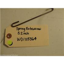 HOTPOINT DISHWASHER WD1X5364 5.2" EXTENSION SPRING USED PART ASSEMBLY F/S