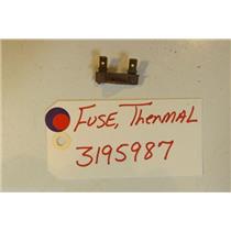 WHIRLPOOL STOVE 3195987 Fuse, Thermal   USED PART