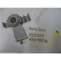 KENMORE DISHWASHER W10195536 8531325 WATER INLET USED PART ASSEMBLY