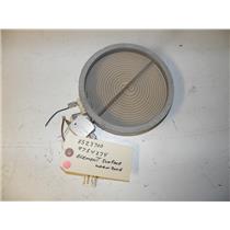 WHIRLPOOL RANGE 8523700 9754274 SURFACE ELEMENT WARM ZONE USED PART ASSEMBLY