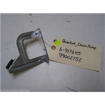 MAYTAG DISHWASHER 6-917645 99002752 6917645 DRAIN PUMP BRACKET USED ASSEMBLY