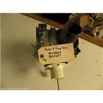 FRIDGIDAIRE DISHWASHER 8014869 8015637 MAIN MOTOR W/ PUMP USED PART ASSEMBLY