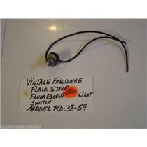 Model RD-38-59 Vintage Frigidaire Flair Stove Fluorescent Light Switch
