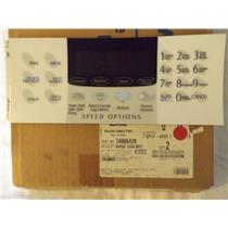 MAYTAG STOVE 74005428 Overlay, Clock (wht)   NEW IN BOX