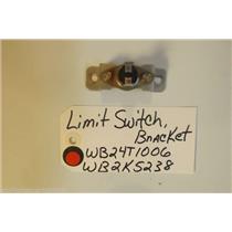GE STOVE WB24T1006  WB2K5238  LIMIT SWITCH BRACKET  USED PART
