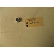 WHIRLPOOL WASHER W10283361 8182132 PULLEY NUT USED PART ASSEMBLY F/S