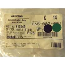 MAYTAG WASHER/DRYER 213949  Y700725  Screw (no.8-18 X 5/16``)    NEW IN BAG