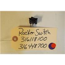 KENMORE STOVE 316118100   316448700  Rocker switch oven light 2 prong 10 a  125v