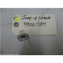 MAYTAG DISHWASHER 99001787 GRAY JUMP UP NOZZLE USED PART ASSEMBLY