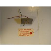 FRIGIDAIRE STOVE  316005100  316099300  Light-indicatorW/Bracket  USED