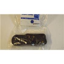 MAYTAG WHIRLPOOL REFRIGERATOR 67001012 Rt hinge cvr, blk    NEW IN BAG