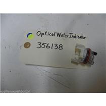 WHIRLPOOL DISHWASHER 356138 OPTICAL WATER INDICATOR USED PART ASSEMBLY