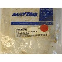 Maytag Admiral Stove  1555258K  3/8`` Nut & Ferrule  NEW IN BOX